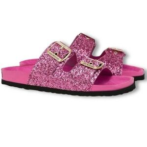 Authentic Love Moschino Glitter Sandals